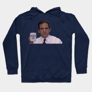 Pony Up The Office Mug Hoodie